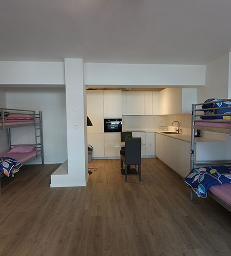 dortoir mixte 10 lits